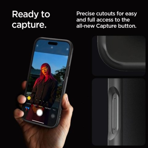 Etui Spigen Ultra Hybrid na iPhone 16 Pro Max - czarne Spigen