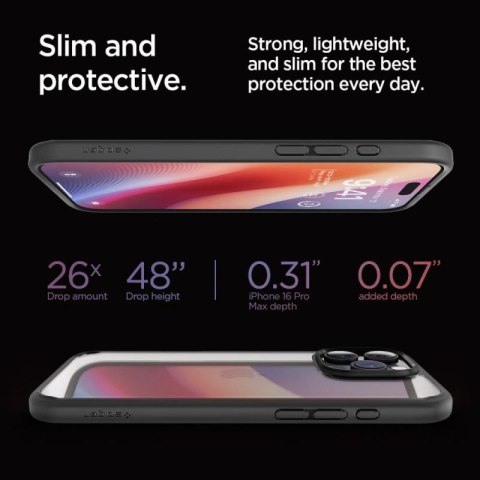 Etui Spigen Ultra Hybrid na iPhone 16 Pro Max - czarny mat Spigen