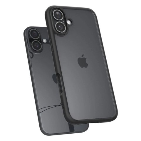 Etui Spigen Ultra Hybrid na iPhone 16 - czarny mat Spigen