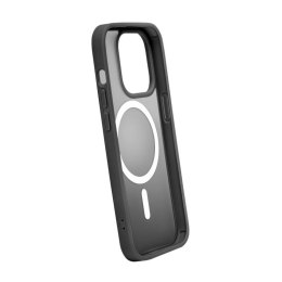 Etui silikonowe Puro Gradient MagSafe do iPhone 15 Pro Max - czarne SBS