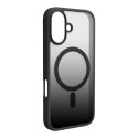 Etui silikonowe Puro Gradient MagSafe do iPhone 16 - czarne Puro