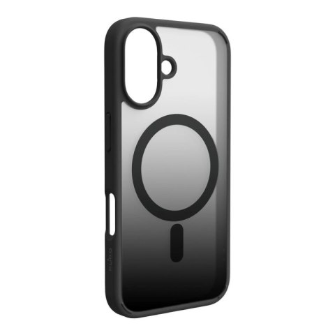 Etui silikonowe Puro Gradient MagSafe do iPhone 16 - czarne Puro