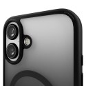 Etui silikonowe Puro Gradient MagSafe do iPhone 16 - czarne Puro