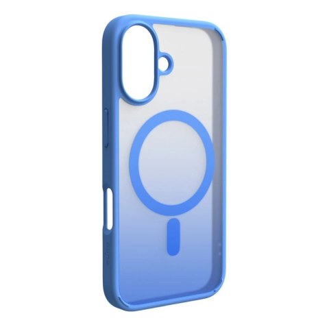 Etui silikonowe Puro Gradient MagSafe do iPhone 16 - niebieskie Puro