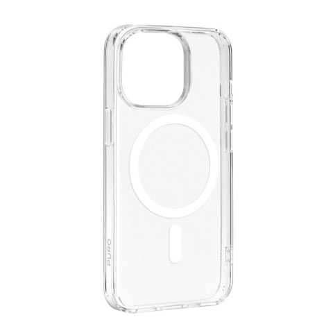 Etui silikonowe Puro Lite Mag MagSafe do iPhone 15 Pro - przezroczyste Puro