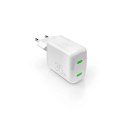 Ładowarka sieciowa Puro MiniPro 35W GaN 2xUSB-C - biała Puro Elektrik
