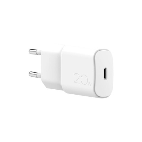 Ładowarka sieciowa Puro White 20W Power Delivery USB-C - biała Puro Elektrik