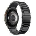 Pasek Tech-Protect Stainless na Samsung Galaxy Watch 4 / 5 / 5 Pro / 6 / 7 / FE - czarny Tech-Protect