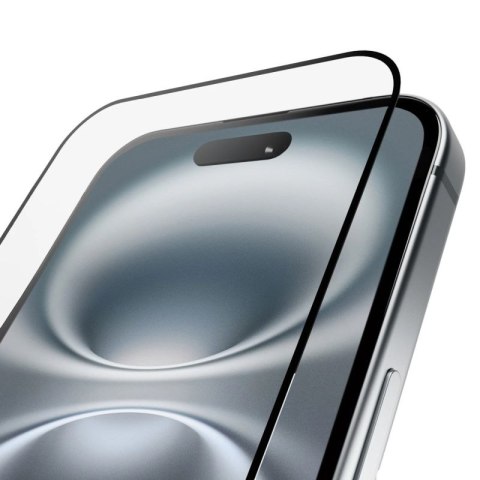 Szkło hartowane Puro Frame Tempered Glass z ramką do iPhone 16 Puro