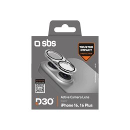 Szkło hartowane SBS Active Camera Lens D3O na aparat do iPhone 16 / 16 Plus SBS