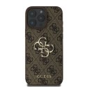Etui Guess 4G Big Logo na iPhone 16 Pro Max - brązowe Guess