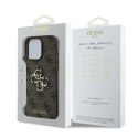 Etui Guess 4G Big Logo na iPhone 16 Pro Max - brązowe Guess
