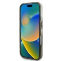 Etui Guess IML 4G Background MagSafe na iPhone 16 Plus - brązowe Guess