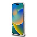 Etui Guess IML 4G Background MagSafe na iPhone 16 Pro - białe Guess