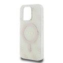 Etui Guess IML 4G Background MagSafe na iPhone 16 Pro - białe Guess