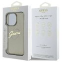 Etui Guess IML Heart na iPhone 16 Pro - czarne Guess