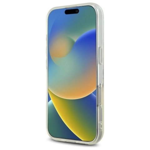 Etui Guess IML Heart na iPhone 16 Pro - przezroczyste Guess