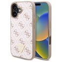Etui Guess New 4G Triangle na iPhone 16 - białe Guess