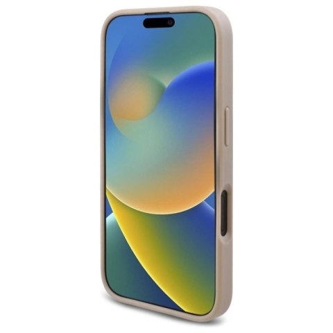 Etui Guess New 4G Triangle na iPhone 16 - białe Guess