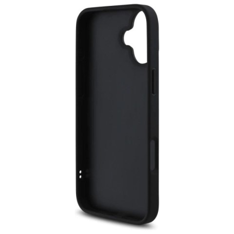 Etui Guess New 4G Triangle na iPhone 16 - czarne Guess