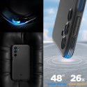 Etui Spigen Essential SandBlast na Samsung Galaxy M35 5G - czarne Spigen