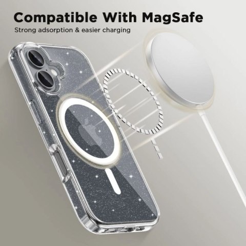 Etui Tech-Protect FlexAir Hybrid MagSafe na iPhone 16 - przezroczyste Tech-Protect