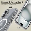Etui Tech-Protect FlexAir Hybrid MagSafe na iPhone 16 - przezroczyste Tech-Protect