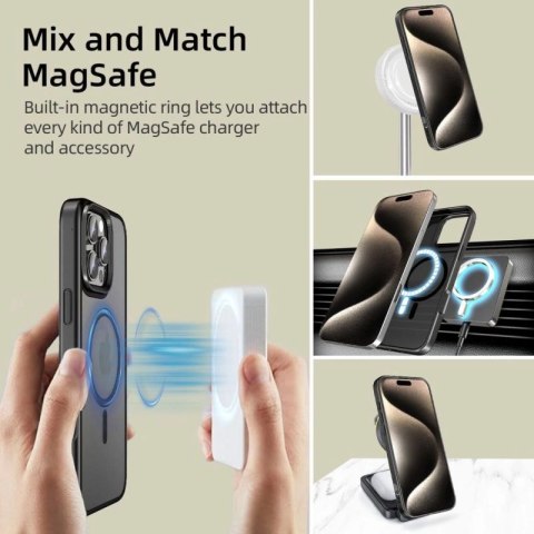 Etui Tech-Protect MagMat MagSafe na iPhone 16 Pro Max - czarne Tech-Protect