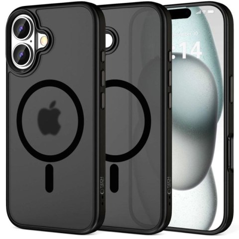Etui Tech-Protect MagMat MagSafe na iPhone 16 - czarne Tech-Protect