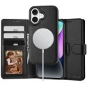 Etui Tech-Protect Wallet MagSafe z portfelem na iPhone 16 - czarne Tech-Protect