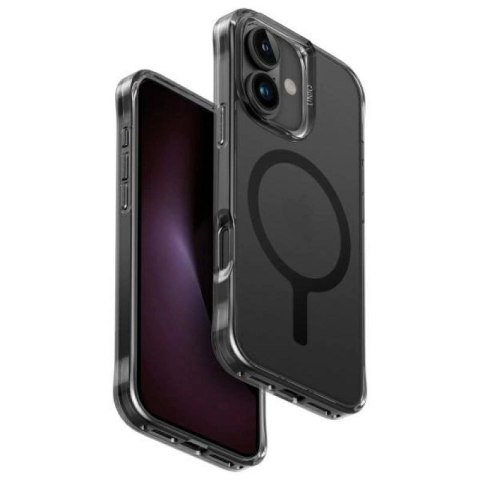 Etui UNIQ LifePro Xtreme Magclick Charging na iPhone 16 - czarne UNIQ