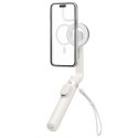 Selfie stick Spigen S571W MagSafe Bluetooth z tripodem - beżowy