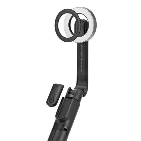 Selfie stick Spigen S580W MagSafe Bluetooth z tripodem - czarny