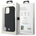 Etui BMW Sign Full Wrapped Metal MagSafe na iPhone 16 Pro Max - czarne BMW