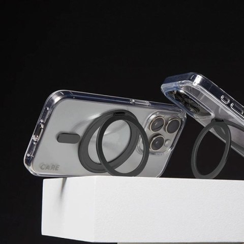 Etui CARE by PanzerGlass Feature Kickstand Case z MagSafe na iPhone 16 Pro - czarne PanzerGlass