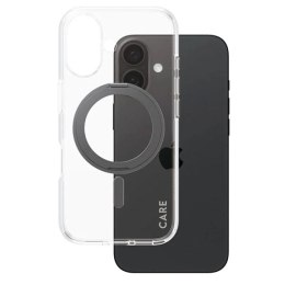 Etui CARE by PanzerGlass Feature Kickstand Case z MagSafe na iPhone 16 - czarne PanzerGlass