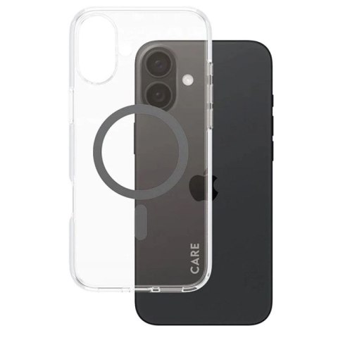 Etui CARE by PanzerGlass Flagship Case z MagSafe na iPhone 16 Plus - czarne PanzerGlass
