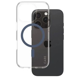 Etui CARE by PanzerGlass Flagship Case z MagSafe na iPhone 16 Pro - niebieskie PanzerGlass