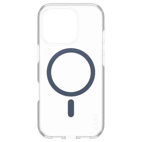 Etui CARE by PanzerGlass Flagship Case z MagSafe na iPhone 16 Pro - niebieskie PanzerGlass