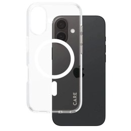 Etui CARE by PanzerGlass Flagship Case z MagSafe na iPhone 16 - białe PanzerGlass