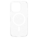 Etui CARE by PanzerGlass Flagship Star Lit Case z MagSafe na iPhone 16 Pro - białe PanzerGlass