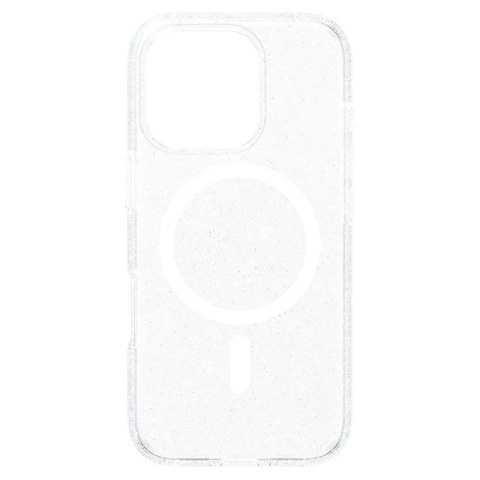 Etui CARE by PanzerGlass Flagship Star Lit Case z MagSafe na iPhone 16 Pro - białe PanzerGlass
