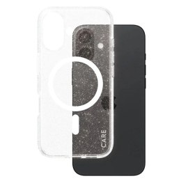 Etui CARE by PanzerGlass Flagship Star Lit Case z MagSafe na iPhone 16 - białe PanzerGlass