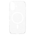 Etui CARE by PanzerGlass Flagship Star Lit Case z MagSafe na iPhone 16 - białe PanzerGlass