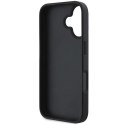Etui DKNY Checkered Pattern & Printed Stripes na iPhone 16 - czarne DKNY