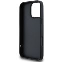 Etui DKNY Quilted Stack Logo na iPhone 16 Pro - czarne DKNY