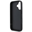 Etui DKNY Quilted Stack Logo na iPhone 16 - czarne DKNY