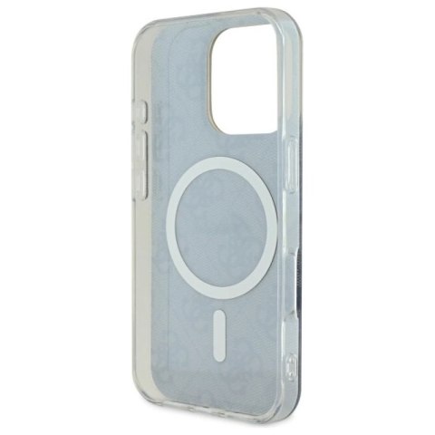 Etui Guess IML 4G MagSafe na iPhone 16 Pro Max - czarne Guess