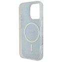 Etui Guess IML 4G MagSafe na iPhone 16 Pro Max - niebieskie Guess