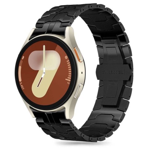 Pasek Tech-Protect Stainless Line do Samsung Galaxy Watch 4 / 5 / 5 PRO / 6 / 7 / FE - czarny Tech-Protect